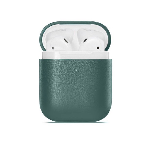 Чехол на AirPods 1/2 Leather Case Forest green Чехол на AirPods 1/2 Leather Case Forest green